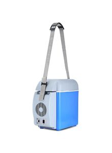 Generic Portable Car Refrigerator And Heater 7.5 L REF-7.5L Blue/Grey