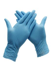 Generic Pack Of 100 Disposable Nitrile Exam Gloves Blue