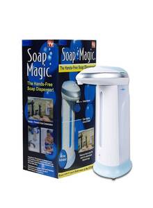 Soap Magic Hands Soap Dispenser silver 2.36inch