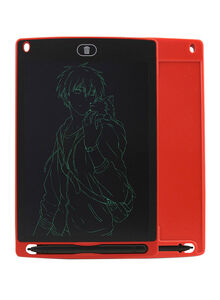 Generic Portable Electronic LCD Digital Tablet With Pen 8.5inch Red