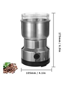 KKmoon Coffee Bean Grinding Machine 300 ml 150 W YQ-49 Silver/Black