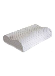 Generic Memory Foam Pillow Polyester White 60x40centimeter