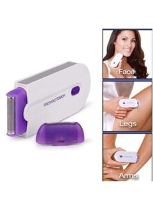 Generic Finishing Touch Pain Hair Remover With Sense And Ir Shaver White/Purple