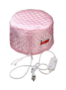 Finiviva Electric Thermal Spa Cap with Steamer Pink 0.98X0.8X1.2inch