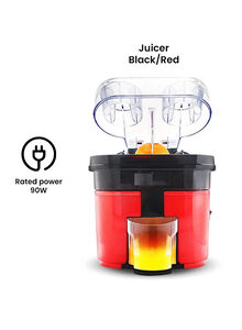 Generic 2-In-1 Orange Juicer DL-802 Black/Red