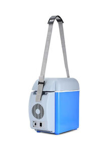 Generic Multi-Function Portable Car Mini Fridge 7.5 L 2724667419743 Blue/White