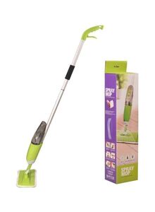 Generic Healthy Spray Mop And Mop Pad Green/White