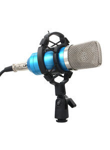Generic Professional Studio Recording Condenser Microphone Kit Black/Silver