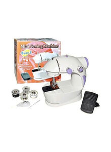 Generic Electric Mini Sewing Machine White