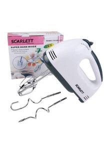 Scarlett Hand Mixer 180 W HE-133 White/Black
