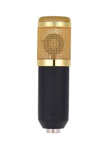 Generic Recording Condenser Microphone Kit Set Gold/Black/Grey