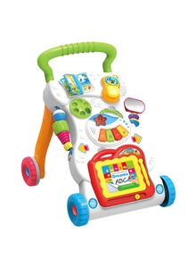 Generic Baby Sounds And Lights Fun Push Along Walker
