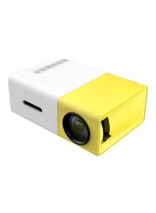 Generic Portable LED Projector YG-300 Yellow/White