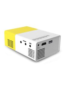 Generic Portable LED Projector YG-300 Yellow/White