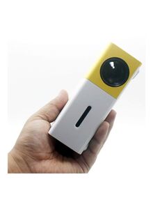 Generic Portable LED Projector YG-300 Yellow/White
