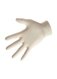 Generic 100-Piece Disposable Vinyl Examination Gloves Clear XL