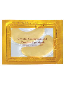 Generic 5-Piece Crystal Collagen Gold Powder Eye Mask Set Gold 5 x 3g