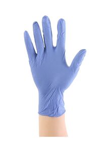 Generic 50-Piece Latex Disposable Gloves Purple S