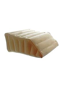 The Lounge Dr. Leg Support Inflates Pillow Beige L