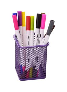 Generic Metal Pen Holder Purple