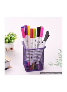 Generic Metal Pen Holder Purple