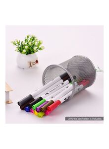 Generic Mesh Pencil Holder Silver