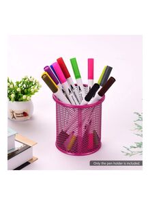 Generic Metal Pen Organizer Pink