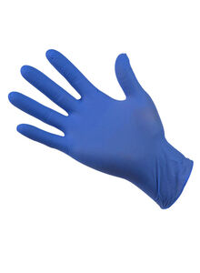 Generic 100-Piece Disposable Nitrile Gloves Set Blue S