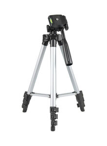 Generic 4-Section Tripod Stand 110cm Silver/Black