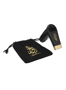 Cool Baby 10-Piece USB Rechargeable Foldable Electric Incense Burner Set Black/Gold 11.5 x 5cm