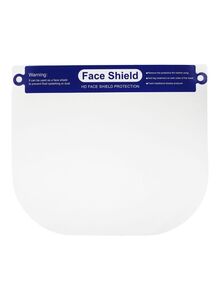 Generic 2-Piece Protective Face Shield Set Clear 32x3x22centimeter