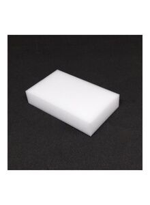 Generic Pack Of 100 Magic Melamine Sponge Eraser White 50x24x10centimeter