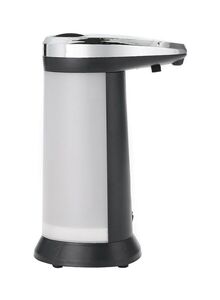 Generic IR Sensor Soap Dispenser Silver/Grey 19.00x8.50x9.50centimeter