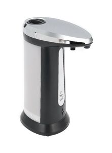 Generic IR Sensor Soap Dispenser Silver/Grey 19.00x8.50x9.50centimeter