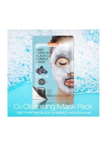 Purederm Deep Purifying Black O2 Bubble Face Mask - Charcoal 20g