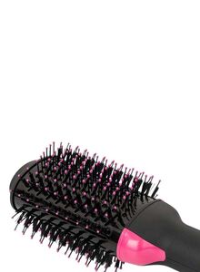 Generic One Step Hair Dryer and Styler Black/Pink