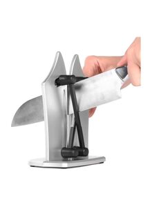 Generic Knife Sharpener Silver 7.5x12x16centimeter