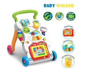 Generic Baby Toddler Stroller Walker- Sit & Stand & Walk With Impressive Steps