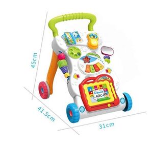 Generic Baby Toddler Stroller Walker- Sit & Stand & Walk With Impressive Steps
