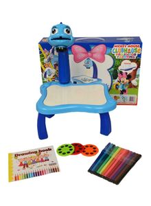 Generic Mickey Mouse Club House Projector Painting Kit Blue/Green/Yellow