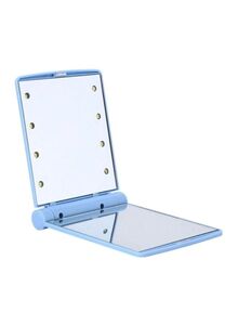 Cool Baby 8 LED Make Up Mirror Blue/Clear 11x8.5x3cm