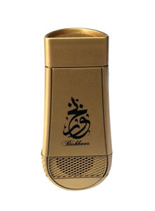 Bakhoor Arabic Ramadan Electric Mini Portable Incense Burner Gold 12x18cm