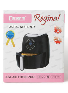 DESSINI Digital Air fryer 3.5 Liter 1400W 3.5 l 1400 W 700-3.5 Air Fryer black