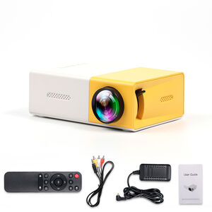 Generic Portable Mini Video Projector 56-LU Yellow&White