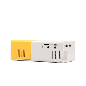 Generic Portable Mini Video Projector 56-LU Yellow&White