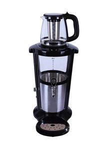 Generic 2-In-1 Electric Samovar 3003-Black Black/Clear/Silver