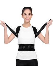 Generic Adjustable Posture Corrector Back Support Belt 22 x 14 x 4.0cm