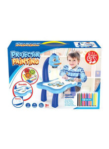FAMILY CENTER Projector Painting Educational Learning Drawing Art Attractive And Durable Smart Toy Kit Desk