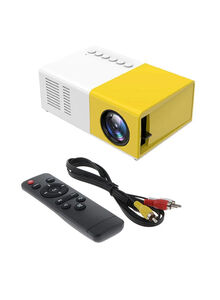 Generic Portable LED Full HD Mini Projector YG400 Yellow/White