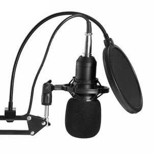 Generic BM800 Professional Suspension Microphone Set V6734-5_P Gold/Black